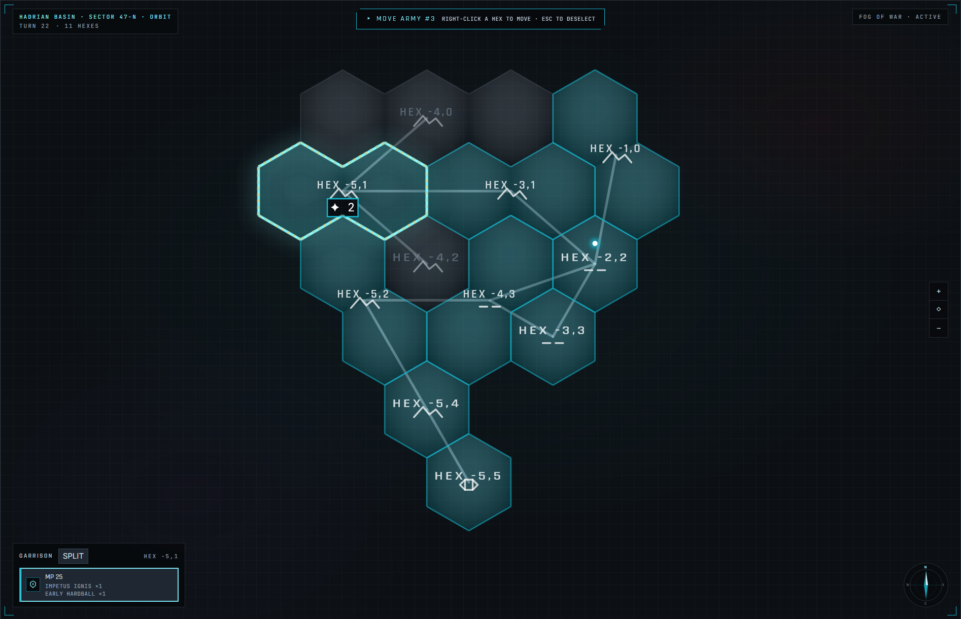 A screenshot of an Icario campaign